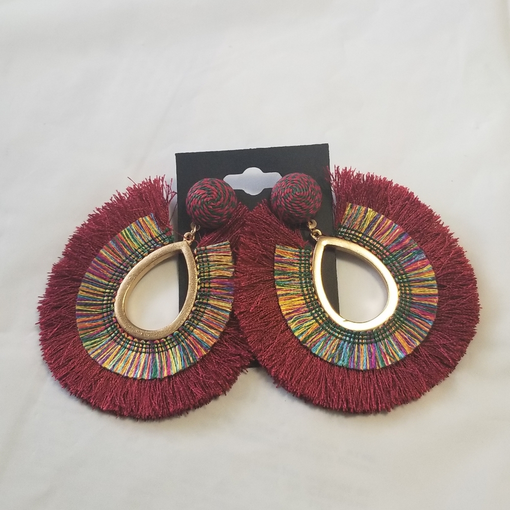 Fashion bohemian hot dangle earrings one size